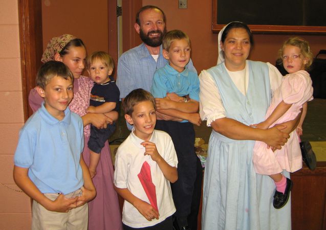 Montreal Church 19 - Father's Day with visitors